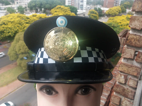 Gorra De Oficial De Policia Metropolitana De Buenos Aires 2