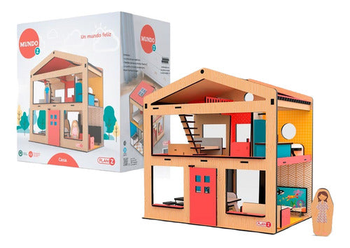 PlanZ Mundo Z Casa De Madera Playset 0