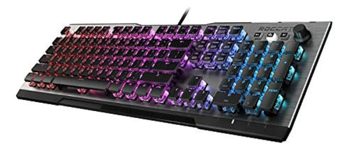 Roccat Vulcan 100 Aimo RGB Mechanical Gaming Keyboard Silver 0