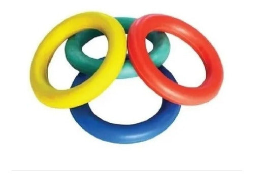 Dog Toy Rubber Ring 9 cm for Pets Puppies 0
