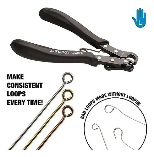 The BeadSmith Left-Handed 1-Step Looper Pliers 1.5mm 1