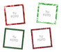 Printable Christmas Polaroid Frame Kit - Holiday Images #N119 0