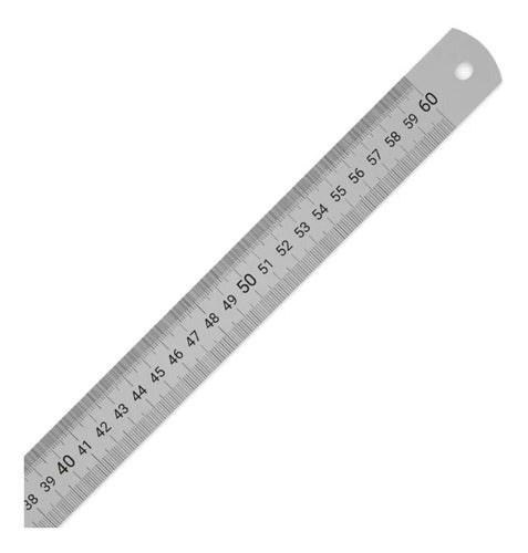 Olami Metal Ruler 60 Cm 0