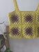 Yellow Cotton Crochet Knit Top 2