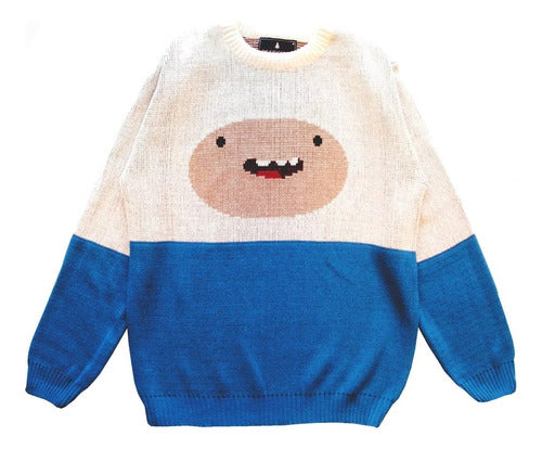 Finn - Sweater Hombre Y Mujer Hora De Aventura 0