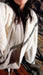 Soft Reversible Tusor/Lambswool Hearth Blanket 140x140 cm Cotton Raw Deco 2