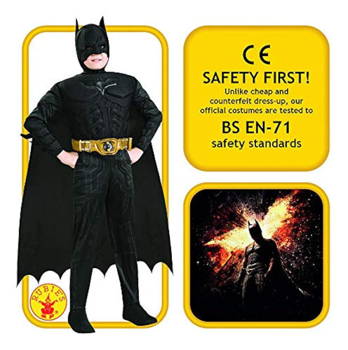 Batman Dark Knight Rises Childs Deluxe Muscle Chest Disfraz 3