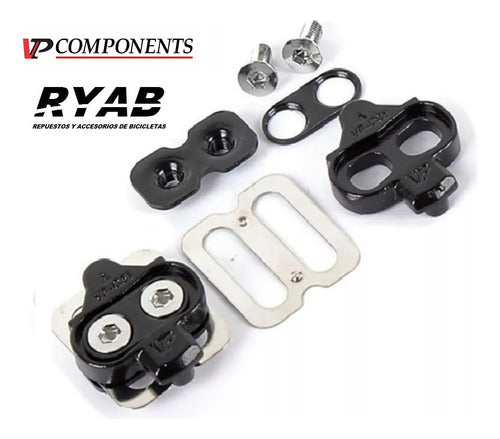 VP Components C51 MTB Pedal Cleats Compatible with Shimano 2