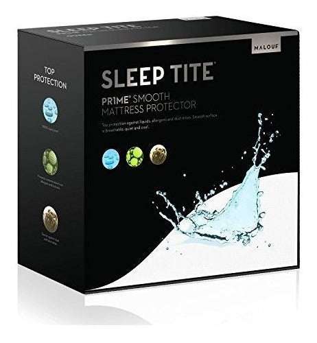 Sleep Tite Pr1me Protector De Colchón Suave 100% Impermeable 0