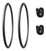 Obor Fire Bolt Clincher Bike Tires 700 X 23 + Inner Tubes (Two Units) 0