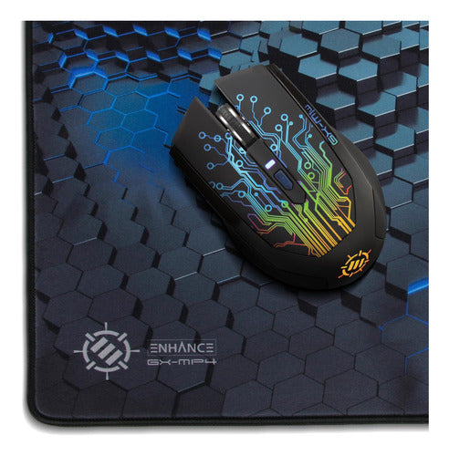 Enhance Extended Gaming Mouse Pad XL with Anti-Fray Stitches 4