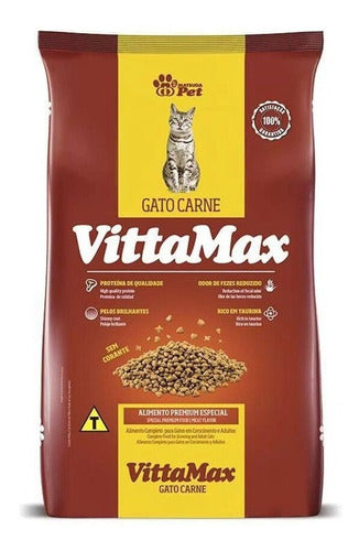 VittaMax Gato Adulto Carne 10kg Con Regalo 0