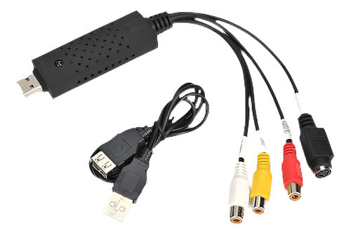 Y35 Video Transfer USB 2.0 Adapter - Convert VCR VHS to DVD 0