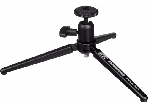 Manfrotto 709B Tripod for Table - Suitable for Cameras and Smartphones up to 2kg 0