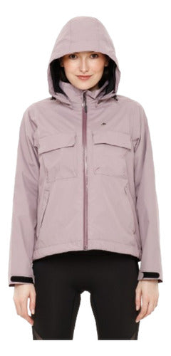 Montagne Campera Rompeviento Impermeable Mujer Montagne Akira Capucha 0