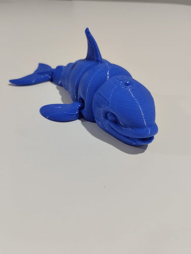 Orca 3D Toy, 10cm 1