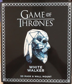 Game Of Thrones - White Walker (3d Mask & Wall Mount De Wintercroft Pela Carltonbooks (2017) 0