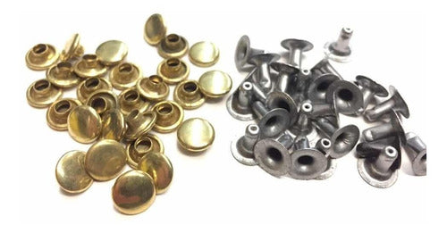 Imported Rivets for Leathercraft 10/10 X 1000 units 11