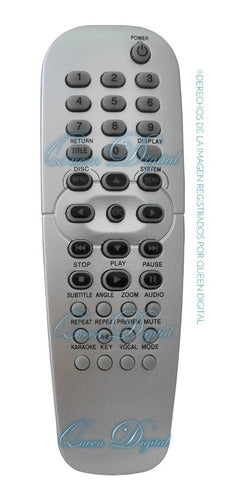 Control Remoto Para Dvd Philips Dvp642 530ak 625 5100k Y Mas 2