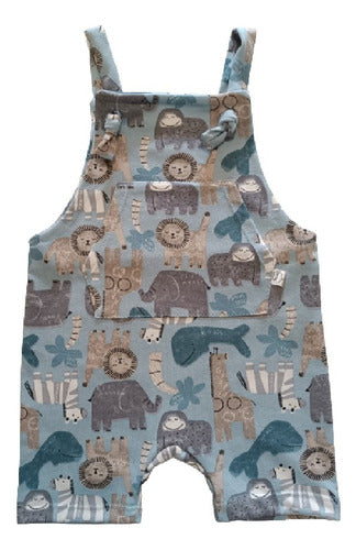 Planeta Lulu Baby Overalls in Rustic Cotton 0