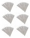 Uniproveedores X6 Replacement for Fine Small Cutter 9mm X 10 Blades 0