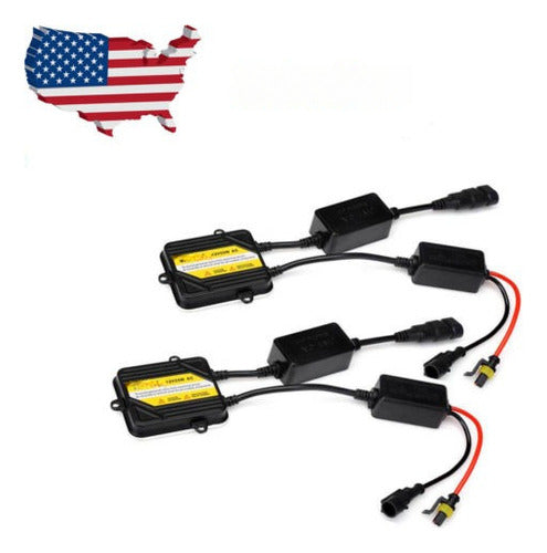 2 Pc Ac Balastros 55w Llegada Ultra Slim Hid Xenon Repuesto 0