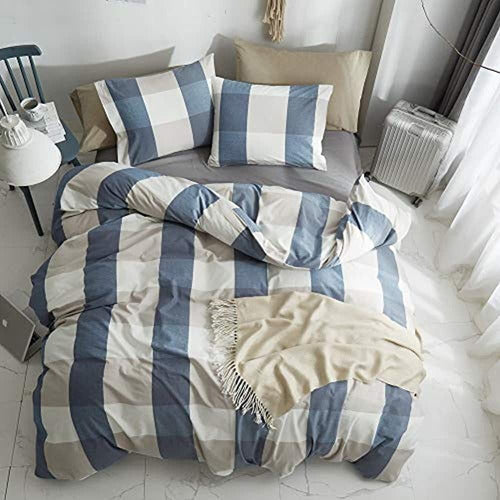 Hyprest King 100% Cotton Washed Duvet Cover 1