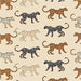 Unigoos Fondo Beige Leopardos Peel And Stick Wallpaper Papel 0