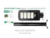 Solar Outdoor 200W LED Cold Light Sensor Photocell Luminaire 9