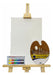 Acrylic Painting Set with Easel, Brushes, and Palette - Oil Paint Kit 0