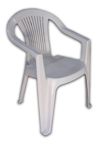 Mascardi Set of 2 Florencia White Chairs 4