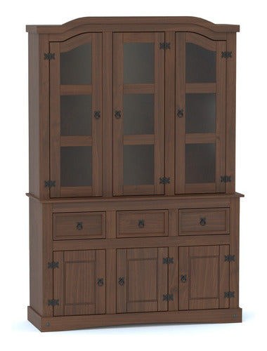 Welaman Modular Mexican Line Solid Wood 6 Doors 3 Drawers 0