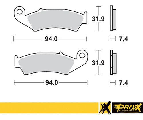 Prox Brake Pads FA125 Honda CRM 50 R (93-96) Front - Spot 1