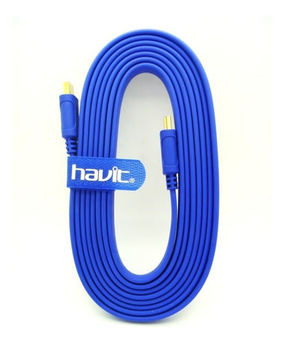 Cable Havit 3m Hdmi/hdmi Para Tv Hd Plano - Hv-hdmi/hdmi-3m 0