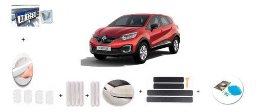 Combo De Accesorios De Protección Para Renault Captur 2022 0