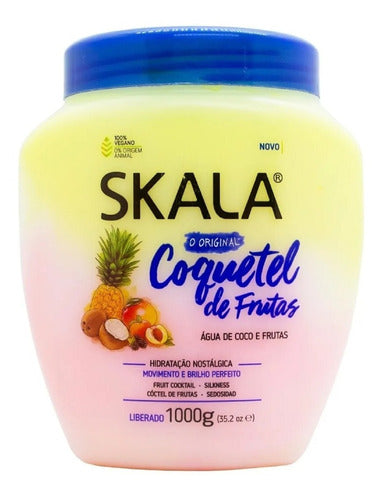 Skala Crema Coquetel De Frutas Cabello Seco Vegana 1kg 0