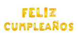 Umpapel Globos Metalizados Frase Feliz Cumpleaños 15 Letras 16" 0