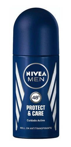 NIVEA - Deo Roll On - Masc. - Protect & Care - 50 Ml 0