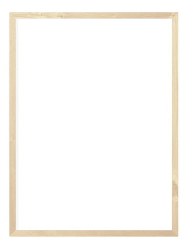 KRTL Cuadro 35x50 Decorativo Sin Lamina, Con Vidrio, Para Colgar 6