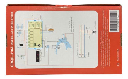 Placa Universal Cooltech Crqd-u10a Para Piso Techo!! 2