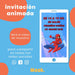 Mook Spiderman Animated Digital Birthday Invitation 3