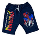 Lou Camila Short Rustic Bermuda Spider Man for Kids - Premium Print 4