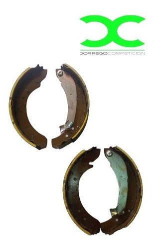 TRW Kit X4 Brake Shoes with Band (std) Fiat Ducato 1