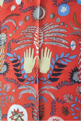 70BA2410r 70cm Women's Polyester Scarf by Nuevas Historias 1