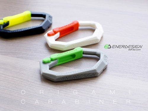 Full3d Reinforced Automatic Plastic Carabiner - Beautiful Colors 6