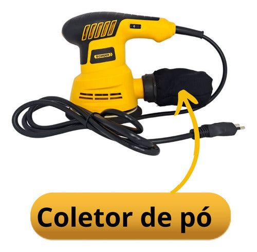 Lixadeira Orbital 210v Para Uso Domestico. 3