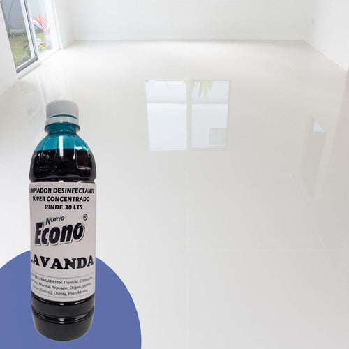 Econo Perfumina Disinfectant Concentrate for Floors X 500 cc - Yields 360 Liters 7