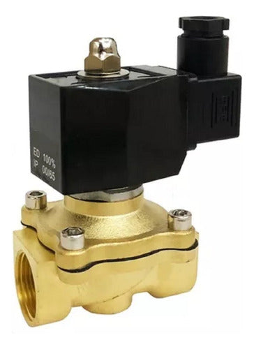 Válvula Solenoide Diafragma 2/2 Vias Nf 1/2 Polegada 24-vca 0