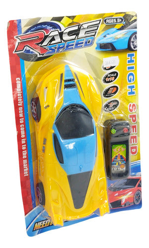 Ploppy Remote Control Car with Cable Light Blister 364121 1