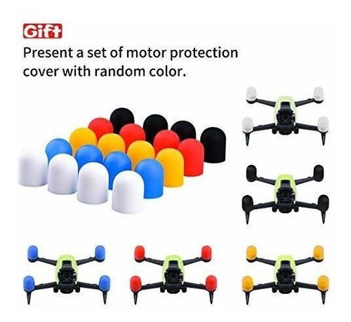 GUGELIVES 4 Propellers For DJI FPV Drone With Red Protectors 4